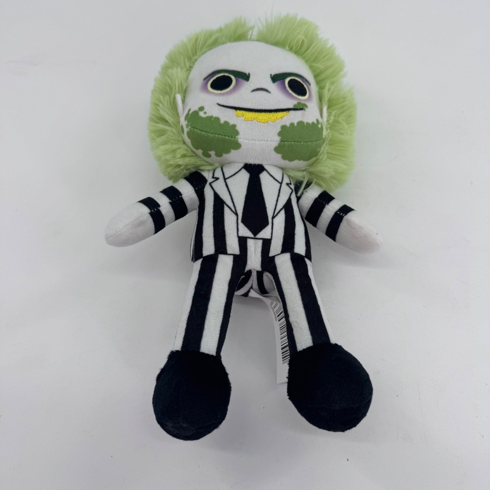 Beetlejuice Beetlejuice 2024 Movie Plush Just‎ Play Striped Suit 9" Stuffed Toy